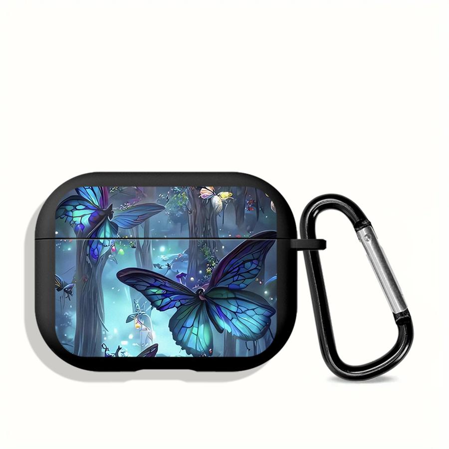Cartoon Butterfly Pattern Earphone Cases Cover Case For Airpods 2 Pro 1 3 Pro2 4 Pro3