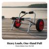 Paddle Board Trolley Universal Kayak with Strap Heavy-Duty for Marina