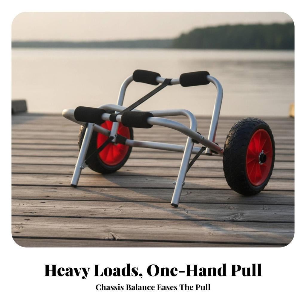 Paddle Board Trolley Universal Kayak with Strap Heavy-Duty for Marina