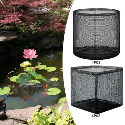 Garden Pond Accessories PVC Mesh Planter Pot Breathable Hydroponics Bag for Water Lilies and Patio Plants