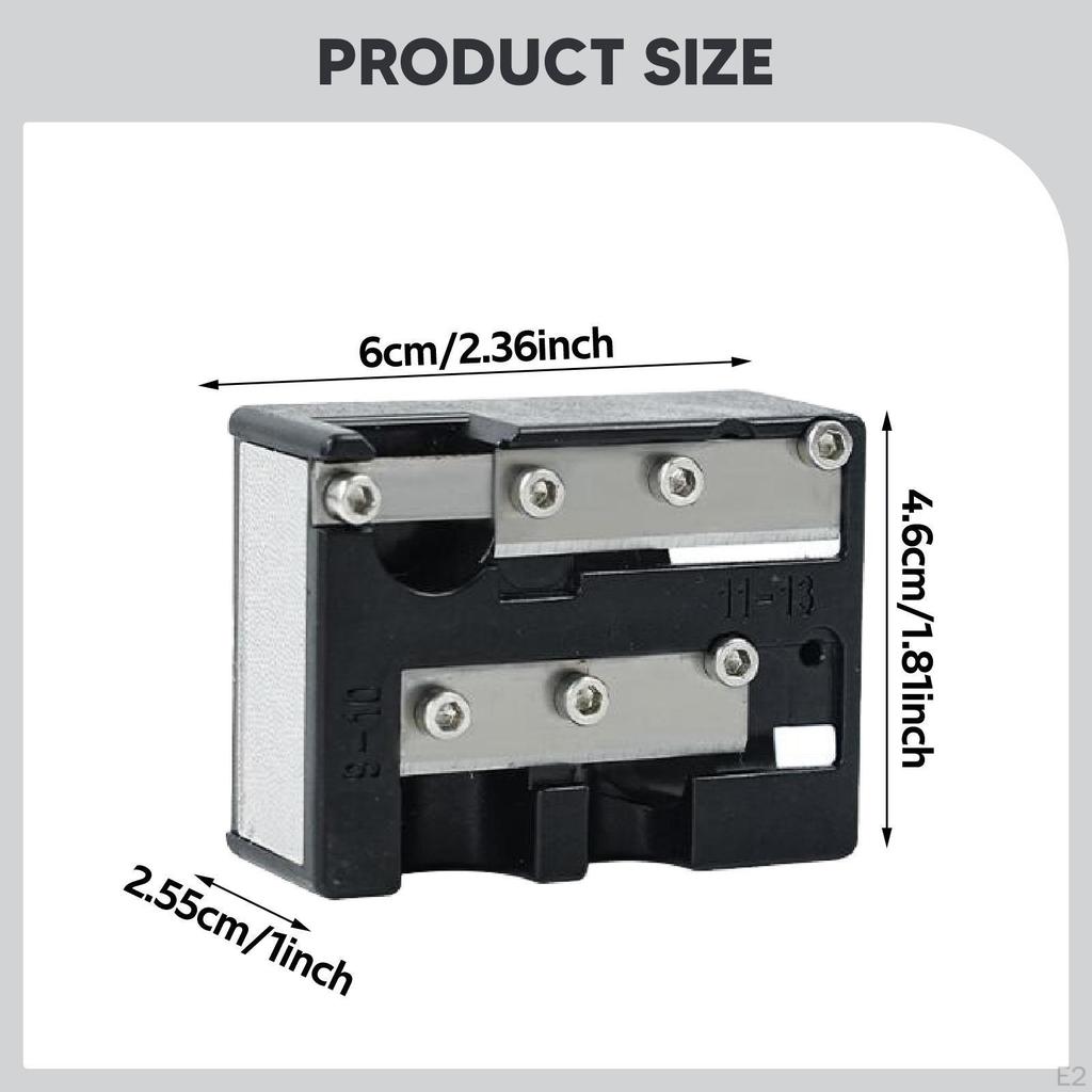 7 In 1 Billiard Pool Cue Tip Repair Professional Multifunction Sander Tool for