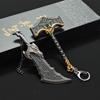 God of War 5 Game Peripherals Kratos Chaos Blade Metal Model Olympus Divine Sword Mini Weapon Decorative Toys Children's Weapons