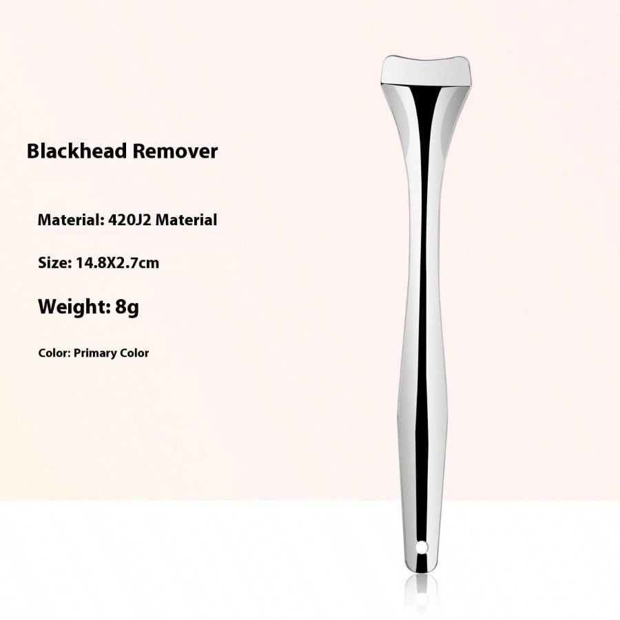 1Pc Blackhead Shovel Cleaning Artifact Nose Blackhead Removal Acne Scraping Needle Manual Blackhead Extrusion Tool Special Shovel Hair Follicle