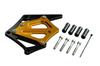 POSH FAITH Motorcycle Supplies Sprocket Cover Black/Gold CB400SF V-TECH2/3 CB400SB