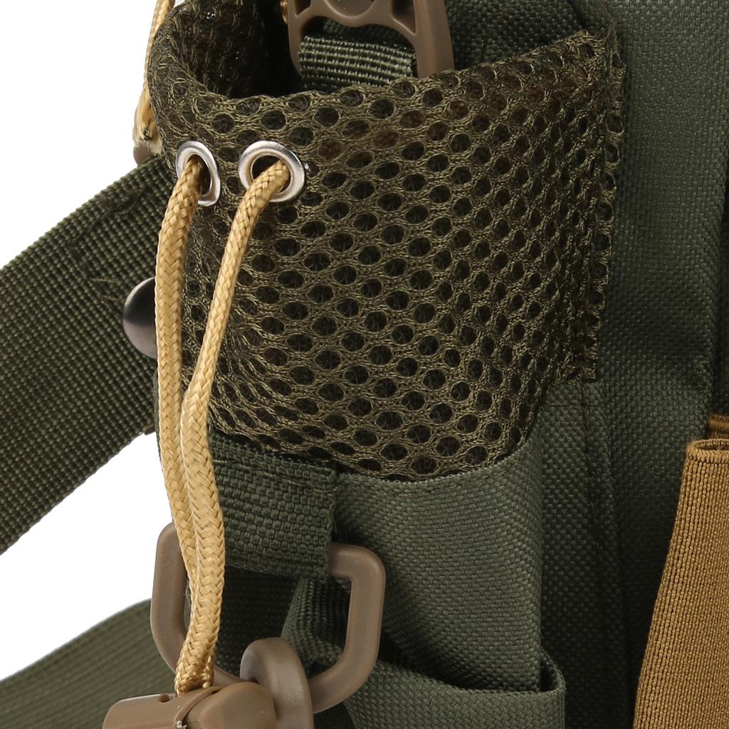Multifunctional Polyester Waterproof Fishing Bag Composite Shaping Toolkit Tool Bagarmy green