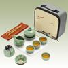 Woding Ge Kiln Portable Travel Tea Set (1 Pot, 4 Cups)