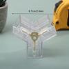 2-Pin LED Lamp Connector V/Y/I Type Honeycomb Light Tube Connector New 2-Pin V/Y/I Connector