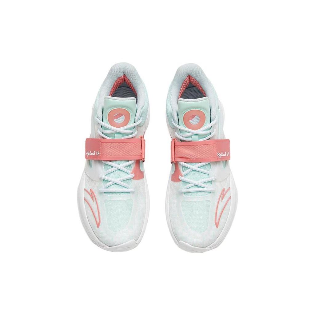 Anta Water Flower 5 Hawaii Beach Shock Absorption Non-Slip Wear-Resistant Low-Top Basketball Shoes Men sneaker White Green Pink 112321108-2