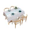 Elegant Stripe Waterproof PVC Tablecloth