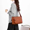 Sac bandoulière léger en nylon pour hommes femmes Sac messager décontracté à bandoulière avec poches zippées