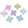 Cross Hole 5pcs Acrylic Fashion for Bracelet Butterfly/Four-leaf Clover Beads DIY Handmade Materials Painting Oil Necklace Making