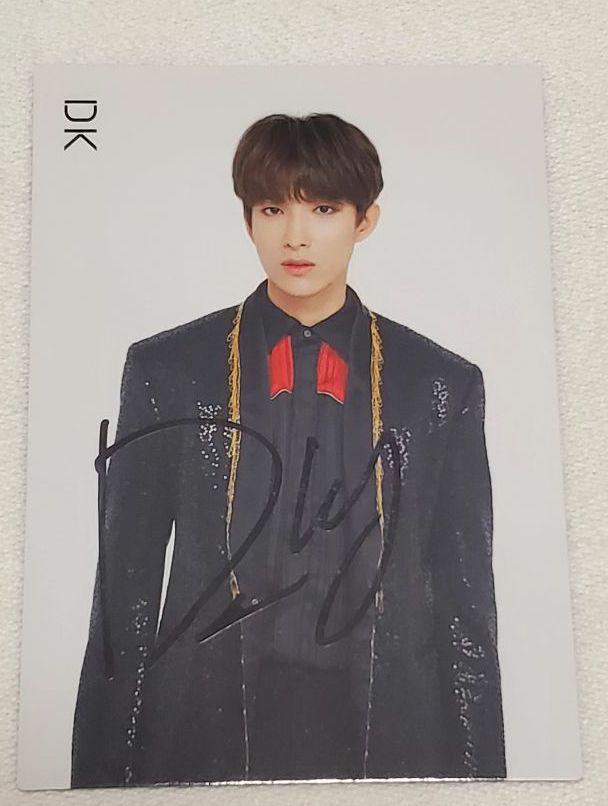

[USED] Price Reduced Dokyeum Autographed Trading Card DK