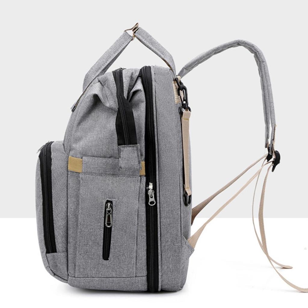 Multifunktionales Tragbares Babybett & Mama-Tasche: Leichter Faltbarer Moskitonetz-Rucksack