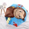 Curious George, paint Automatic Opening and Closing, 8 rib Structure Portable Umbrella, Suitable for Men and Women in All Seasons  Perfect G