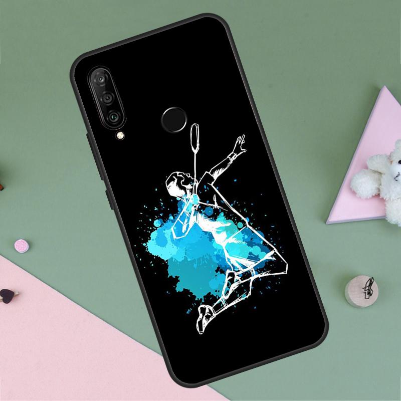 Badminton Sport Für Huawei Nova 12i 12s 11i 8i 7i 9 10 SE Y90 Y60 Y70 Y72 Y61 Y91 P30 P40 Lite P60 Pro Hülle