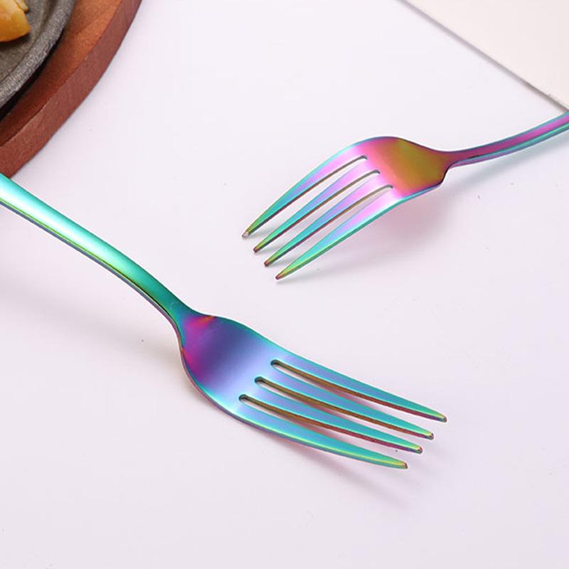 Stainless Steel 24 Pieces Suit 1010 Four Main Pieces Knife, Fork and Spoon Double Open Gift Box Tableware Suit