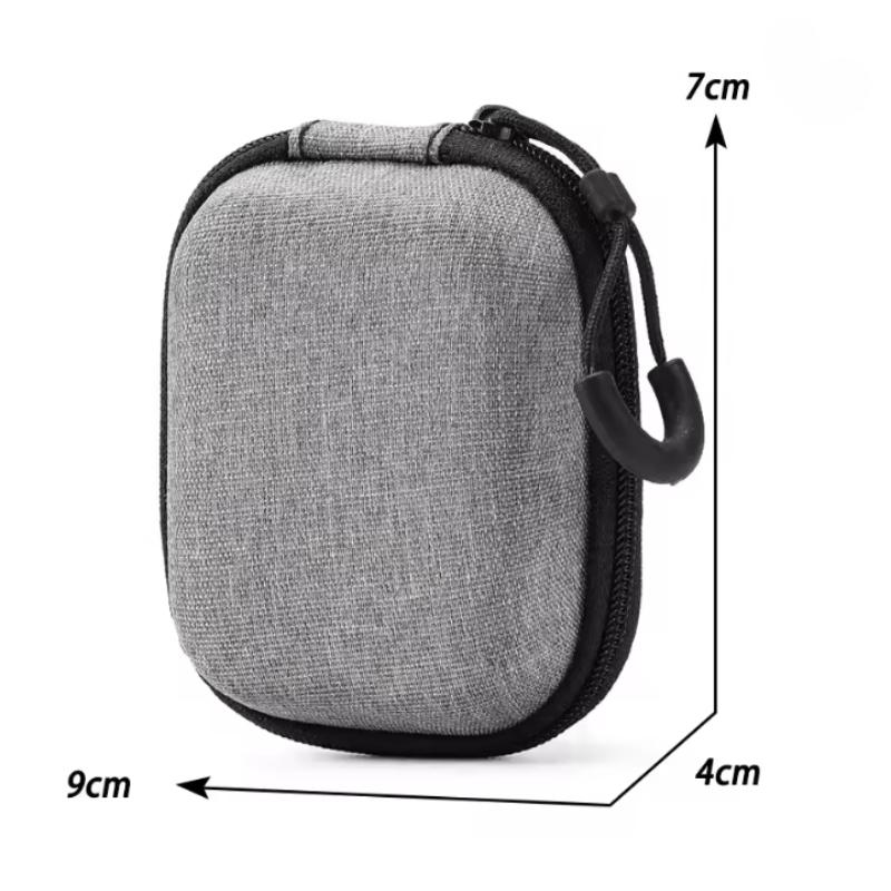 Portable Electronics Organizer Bag for Earphones Charger Cables Hard Drive EVA Hard Shell with Zipper Travel Case Carrying Pouch