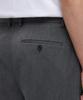 MUSINSA STANDARD Tapered Turn-Up Hidden Banding Crop Slacks [Medium Gray]