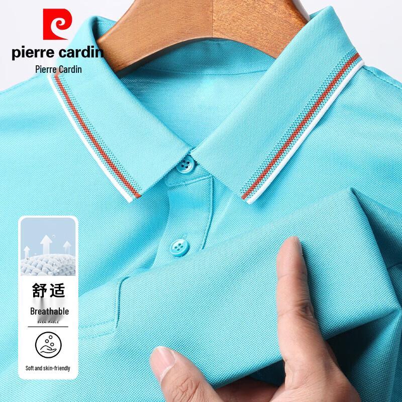 Pierre Cardin Men s Breathable Short Sleeve Polo Shirt L