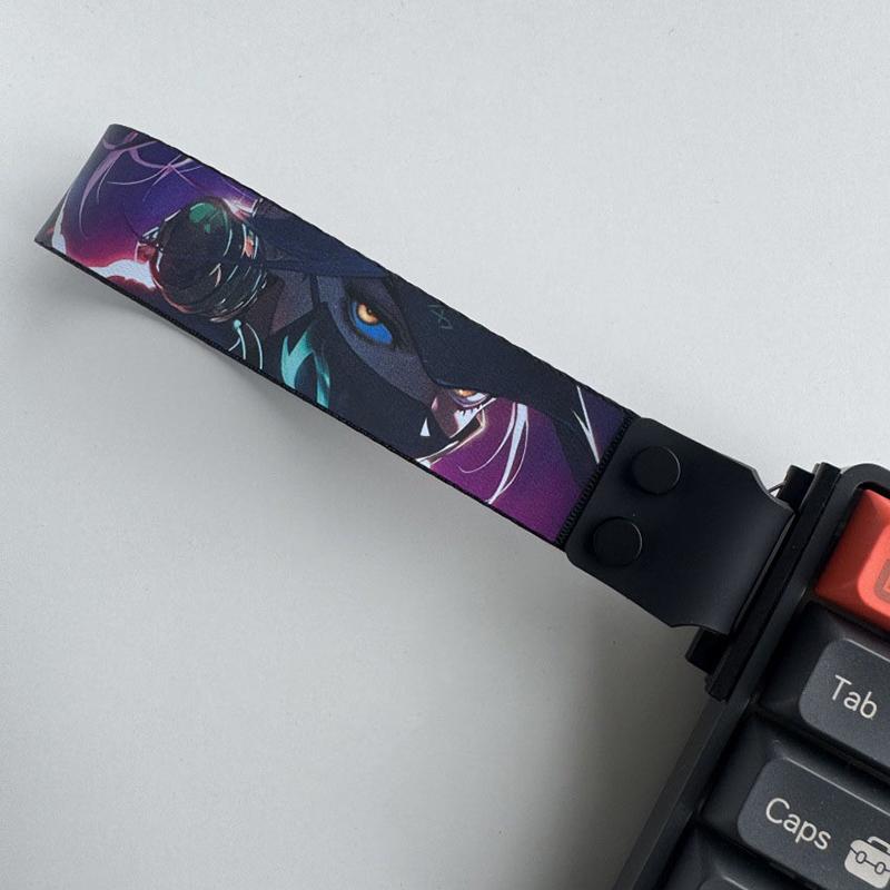 1Pcs Keyboard Ribbon Decorative Strip Customization Magnetic Axis Keyboard Strap Wooting Atk68 Drunkdeer Looting Decor