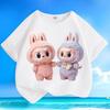 Children's Fashion Pure Cotton Short-sleeved T-shirt, Summer Casual Top for Boys and Girls