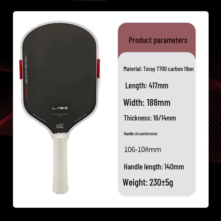 SLK 5th Gen Toray T700 Carbon Fiber Pickleball Paddle - Pro Competition Grade 16mm