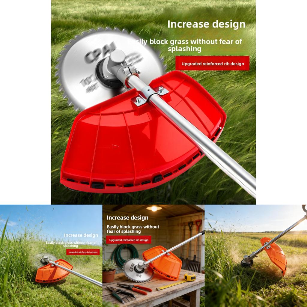 Lawn Mower Grass Guard Panel With Handle For Garden Trimming And Protection