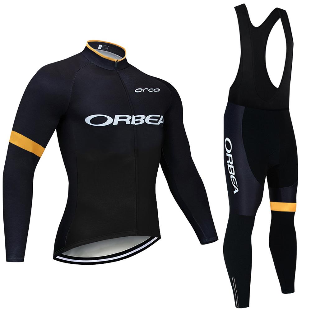 Nuova Maglia da Ciclismo Invernale 2025 ORBEA ORCA Completo Maglia e Pantaloni da Bici Uomo 20D Abbigliamento Ciclismo Pro Giacca da Bici