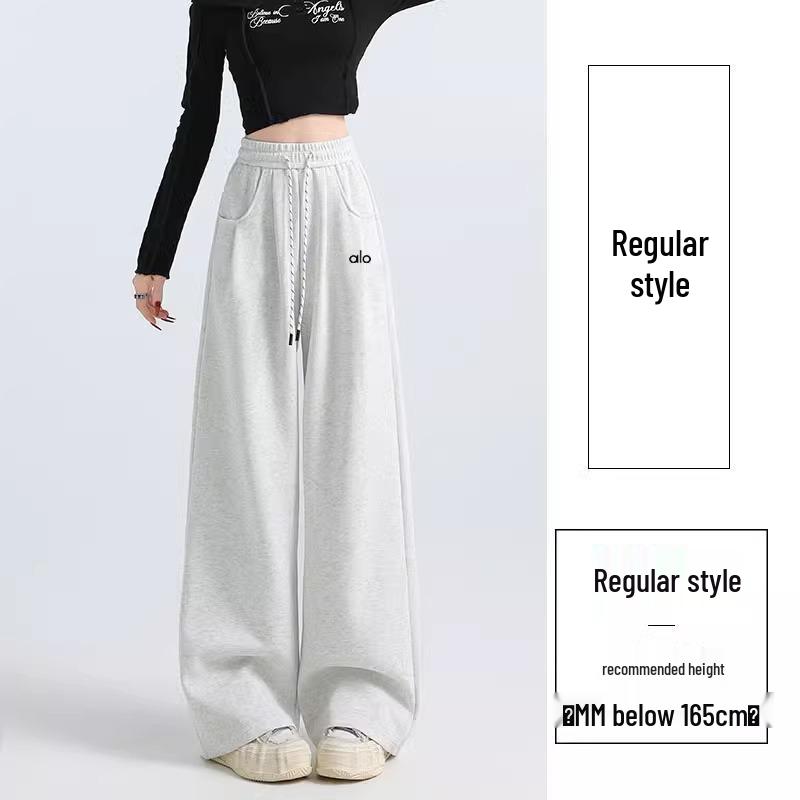 Nordamerika Frühling Stil Damen Schlankmachende Wolken-Yoga Weite Bein Fitnesshose