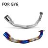 high quality Exhaust  Stainless Front Pipe 51MM Interface Motorcycle Escape Header Tube For GY6 Zuma 125CC 150CC 200CC Scooter