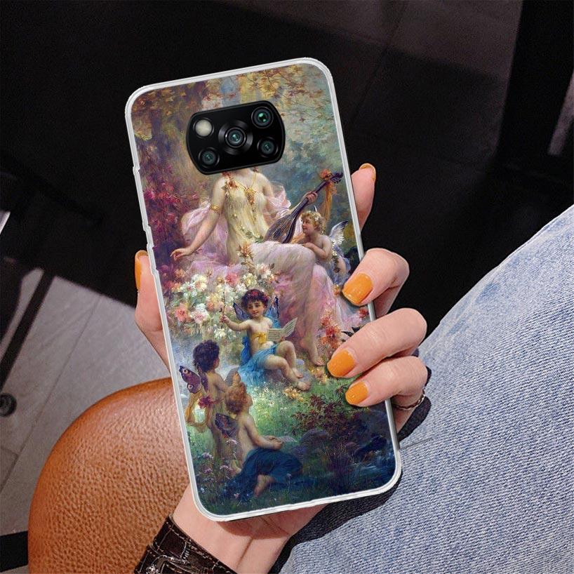 

Paint Art Renaissance Phone Case For Xiaomi Poco X7 X6 X5 Pro F7 Ultra Redmi 15C 15 13C 13 12C 12 10 10A 10C 9 9A 9C 9T Cover Po Redmi 13C