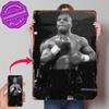 Mike Tyson Poster Metallico Arte da Parete Personalizzata Segni in Latta Retro Vintage per Decorazione Articoli per la Casa Accessori per Interni