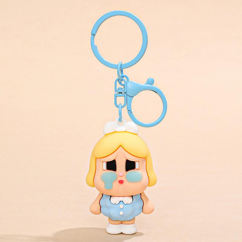 

Кавайная кукла-подвеска серии Crybaby, милый брелок, мультяшная кукла-брелок, изысканные аксессуары для украшения рюкзака, подарки A2