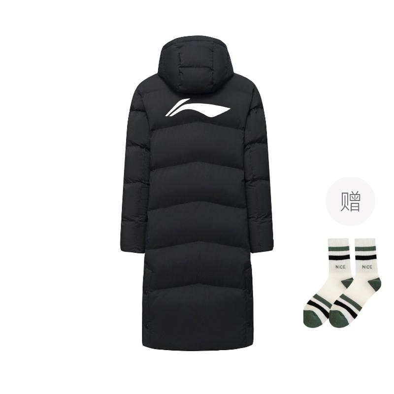 Li Ning Sports Life Collection Puffer Jacket Unisex Black AFMU037-1