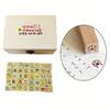 40Pcs/Set Cute Cartoon Stamp DIY Wooden Rubber Stamps Set for DIY Scrapbooking Diary Craft Invitation Card Making Art Crafts