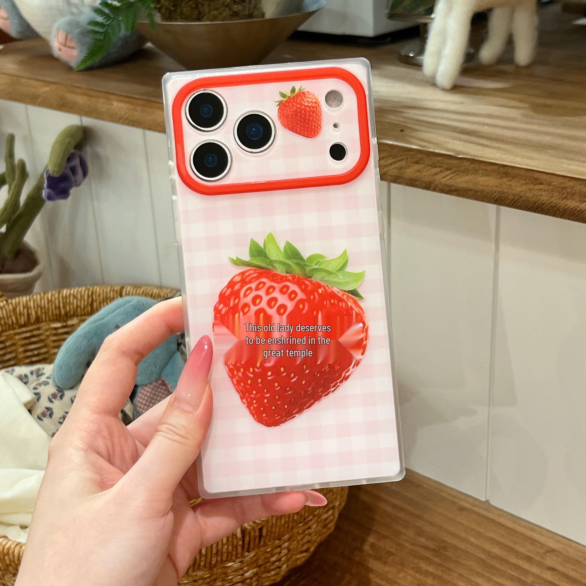 

Fruit Pattern iPhone 17 Pro Max Drop-Proof Case for Apple 16 & 15 Pro iPhone 17 Pro