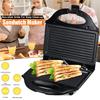 750W 220-240V Sandwich Maker Toaster Maker Machine 50-60HZ Bubble Egg Cake Oven Breakfast Toast Machine Barbecue Steak Stainless Steel 220-240V