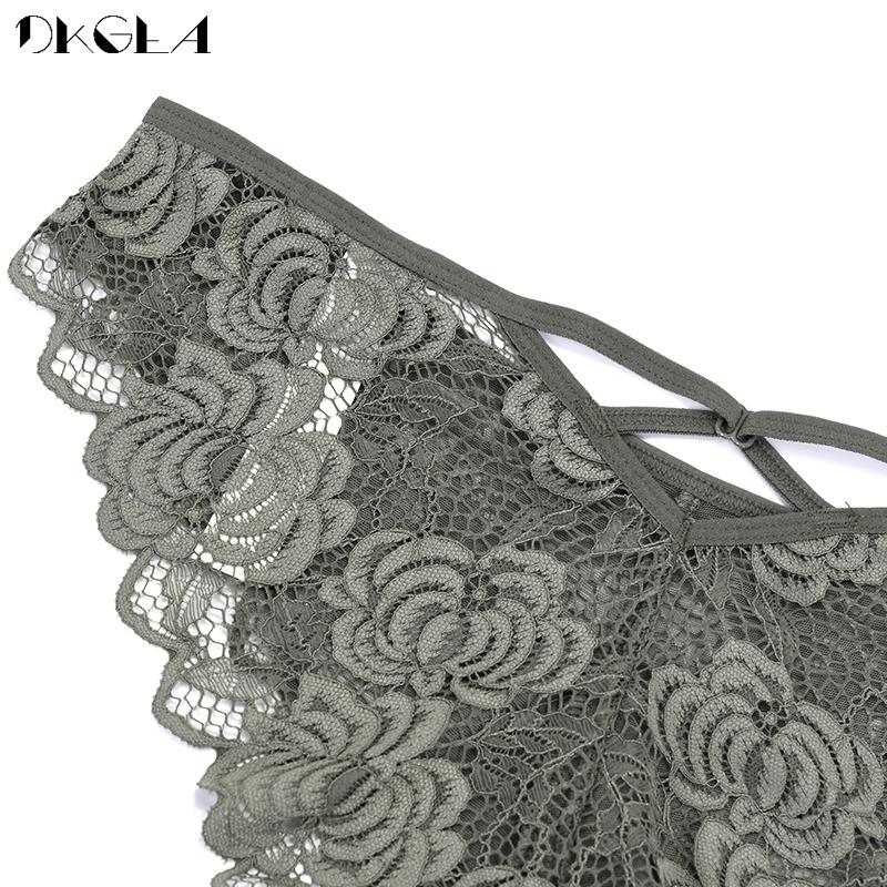 DKGEA Módní push up podprsenka sexy ženy krajkové spodní prádlo set