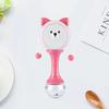 Cartoon Animal Rattle Drum Toy Cute Baby Plastic Hand Drum Emotional Comt Soothing Toy