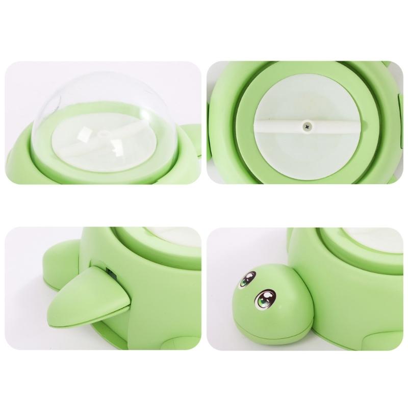 Plastic Rotating Pet Bowl For Dog Featuring Treat Dispensing Animal Feeder Toy Training Design