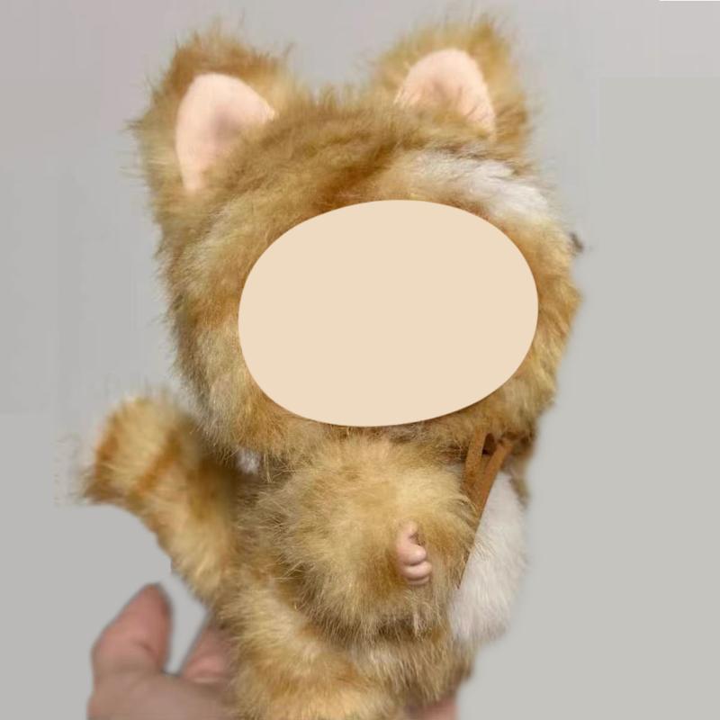 

Мини-плюшевая кукла Эйбл с милой пушистой кошачьей одеждой для куклы Лабубу, аксессуары для одежды, подарок, аксессуары для куклы 1PC