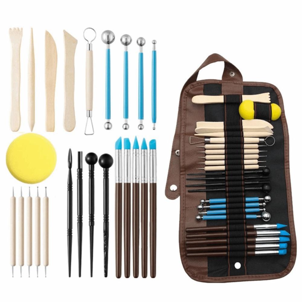 Art Craft Pottery Carving Tool Kit Pottery Sculpting Polymer Sculpture Set  Carving Tool Kit