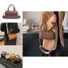 Stylish Japanese Minimalist Pu Boston Bag For Women Perfect For Daily Use And Fashionable Outfits