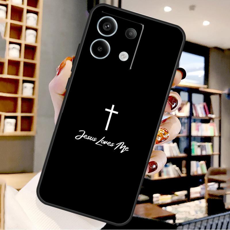 Jesus Cross For Xiaomi Redmi Note 14 Pro 12 11 9 10 13 15 Pro Plus Case For Redmi 15 10C 12C 13C 14C 15C
