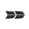 4Pcs Carbon Fiber Door Handle Bowl Cover Trim For Porsche Macan 2014-2019