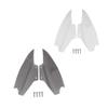 1 Pair Motorcycle Upper Fairing Air Deflectors Wind Side Shield Cover