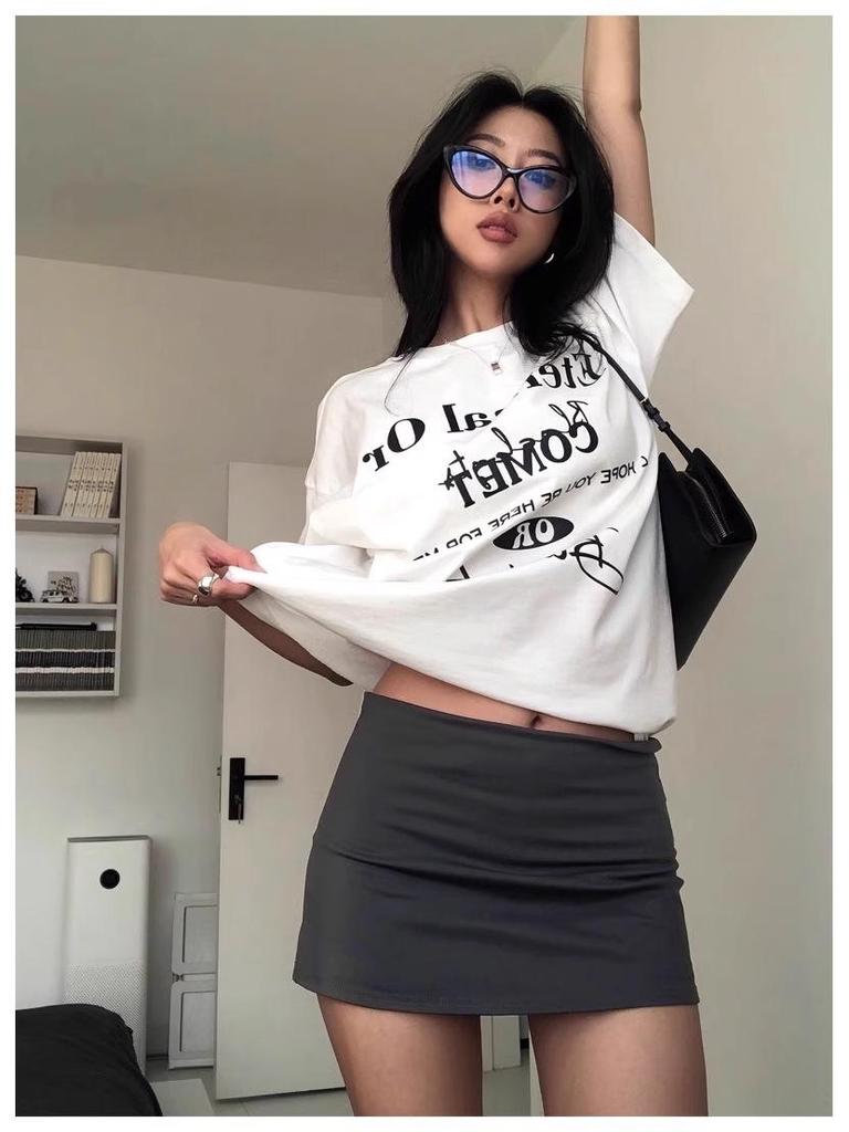 2025 Women's Slim Fit Versatile Yoga Skirt – Summer Anti-Exposure Sports Skirt