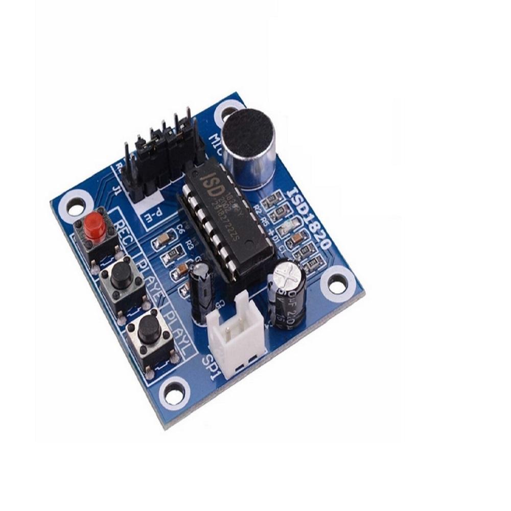 ISD1820 Sound Voice Recording Playback Module Board Looping/Inching/Single Pass