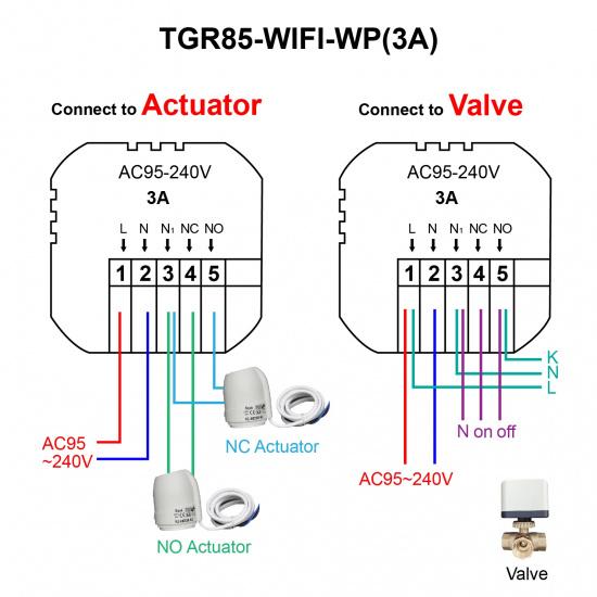 Beok WiFi Water Warm Floor Heating Thermostat Smart Home Temperature Regulator Tuya/Smart APP Alexa Alice Google