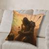 fully armed Medieval Knight Pillow Case Pillow Case Living Room Sofa Cushion Cover Suitable For Home Bedroom Room Decoration